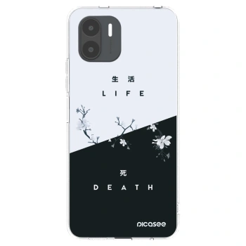 Picasee Xiaomi Redmi A2 Hülle - Transparentes Silikon - Lebendig - Tot