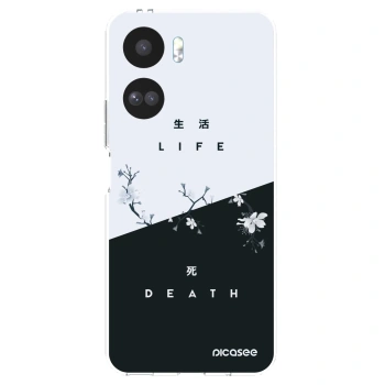 Picasee Honor 90 Lite 5G Hülle - Transparentes Silikon - Lebendig - Tot