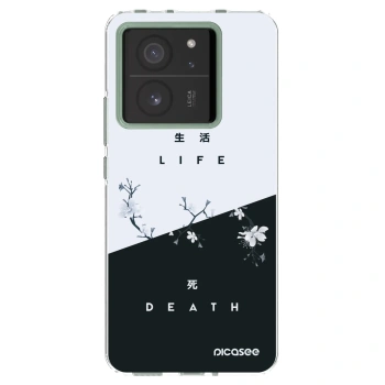 Picasee Xiaomi 13T Pro Hülle - Transparentes Silikon - Lebendig - Tot