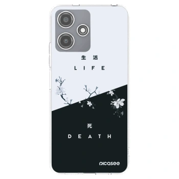 Picasee Xiaomi Redmi 12 5G Hülle - Transparentes Silikon - Lebendig - Tot