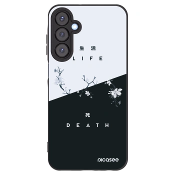 Picasee Samsung Galaxy A25 A256B 5G Hülle - Schwarzes Silikon - Lebendig - Tot