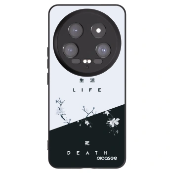 Picasee Xiaomi 14 Ultra Hülle - Schwarzes Silikon - Lebendig - Tot