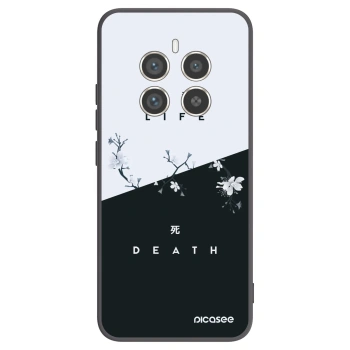 Picasee Realme 12 Pro 5G Hülle - Schwarzes Silikon - Lebendig - Tot