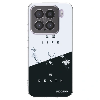 Picasee Xiaomi 15 Hülle - Transparentes Silikon - Lebendig - Tot