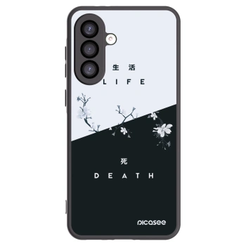 Picasee Samsung Galaxy A26 5G A266B Hülle - Schwarzes Silikon - Lebendig - Tot