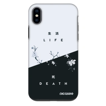Hülle für Apple iPhone XS Max - Lebendig - Tot