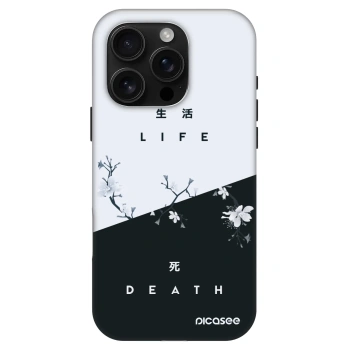 Picasee Fashion Case MagSafe für Apple iPhone 16 Pro - Lebendig - Tot