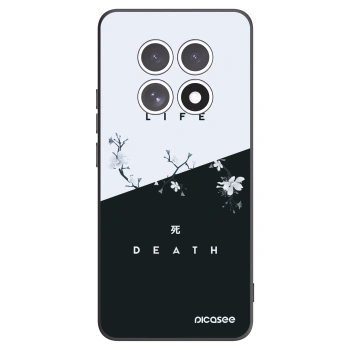 Picasee Xiaomi Redmi Note 15 5G Hülle - Schwarzes Silikon - Lebendig - Tot