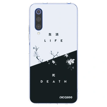 Picasee Xiaomi Mi 9 SE Hülle - Transparentes Silikon - Lebendig - Tot