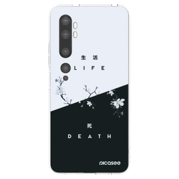 Picasee Xiaomi Mi Note 10 (Pro) Hülle - Transparentes Silikon - Lebendig - Tot
