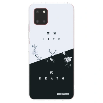 Picasee Samsung Galaxy Note 10 Lite N770F Hülle - Transparentes Silikon - Lebendig - Tot
