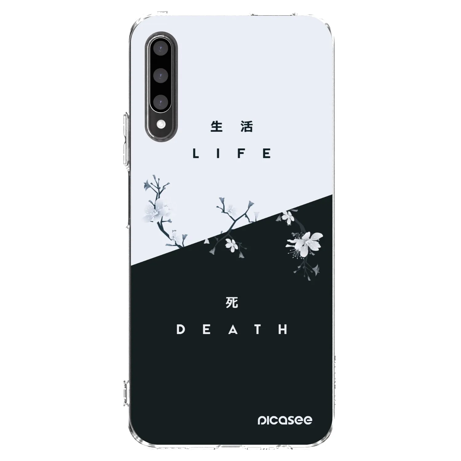 Picasee Honor 9X Pro Hülle - Transparentes Silikon - Lebendig - Tot