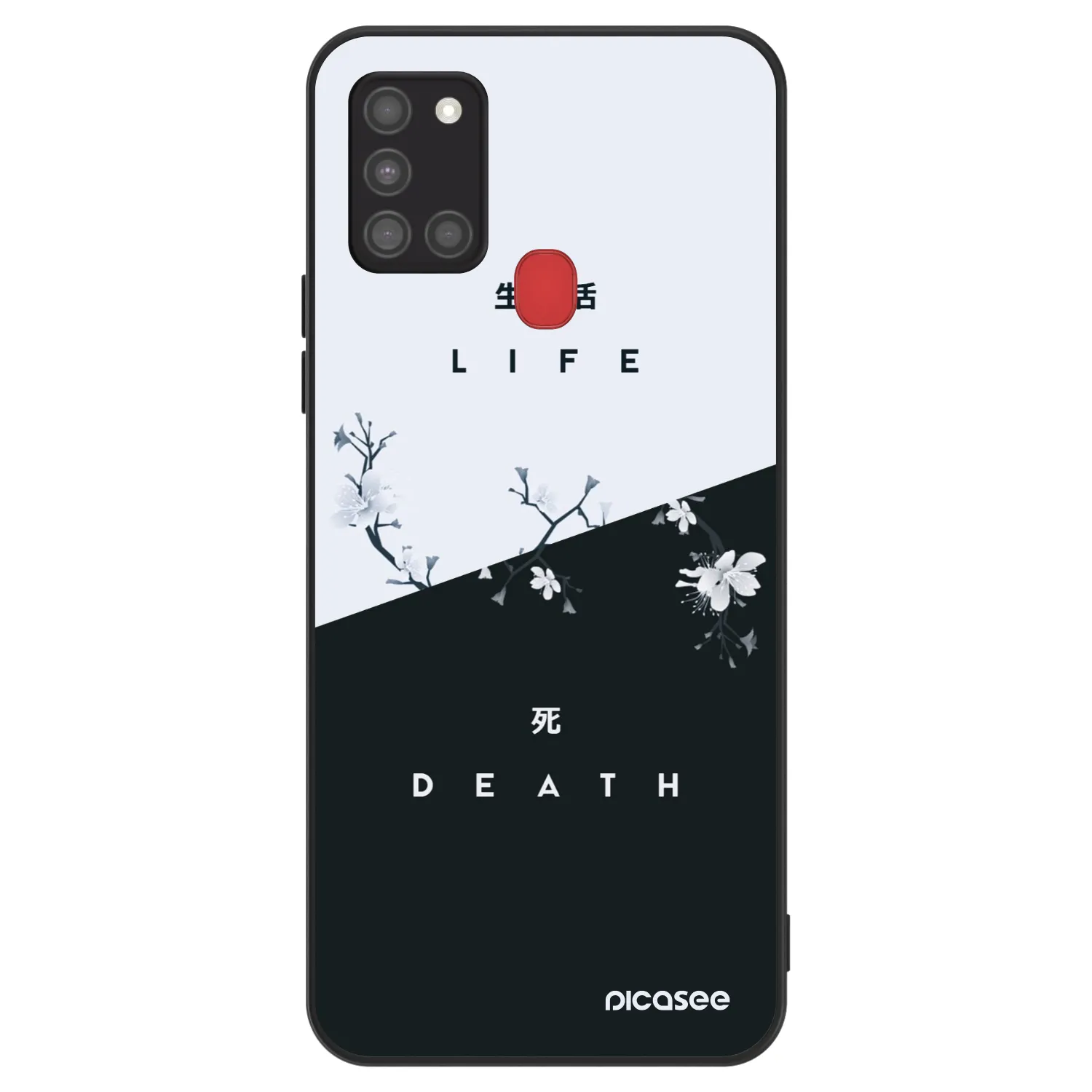 Picasee ULTIMATE CASE für Samsung Galaxy A21s - Lebendig - Tot