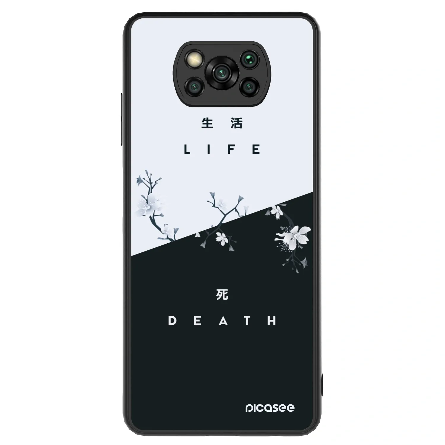 Picasee ULTIMATE CASE für Xiaomi Poco X3 - Lebendig - Tot