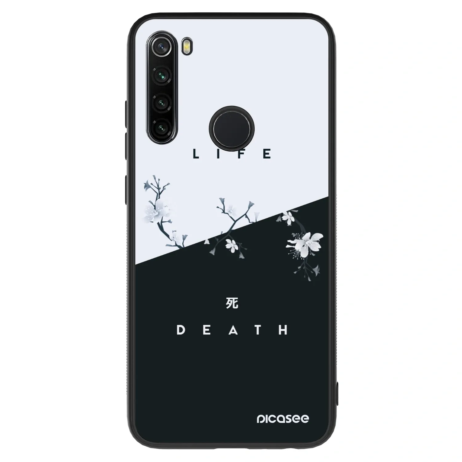 Picasee ULTIMATE CASE für Xiaomi Redmi Note 8 - Lebendig - Tot