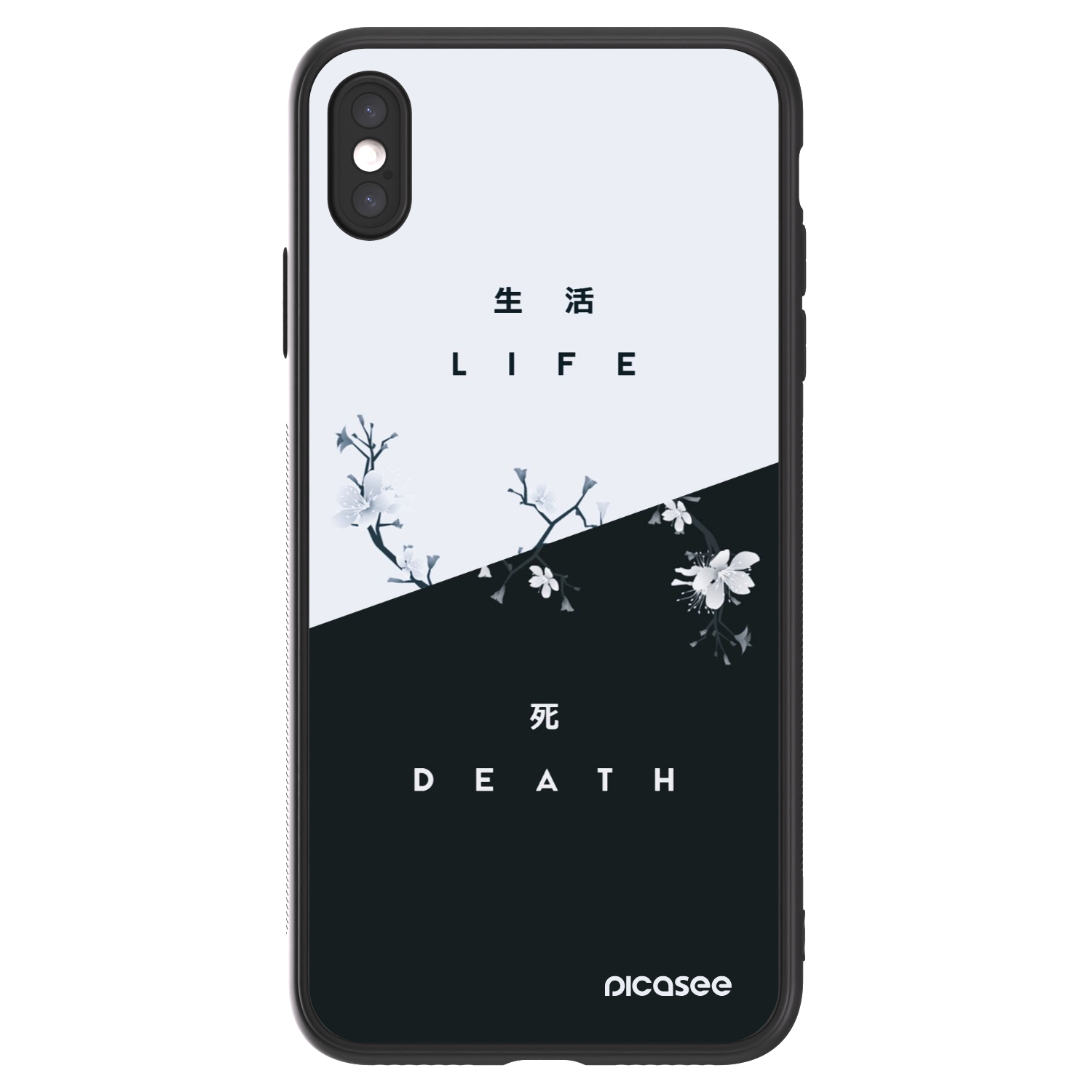 Picasee ULTIMATE CASE für Apple iPhone XS Max - Lebendig - Tot