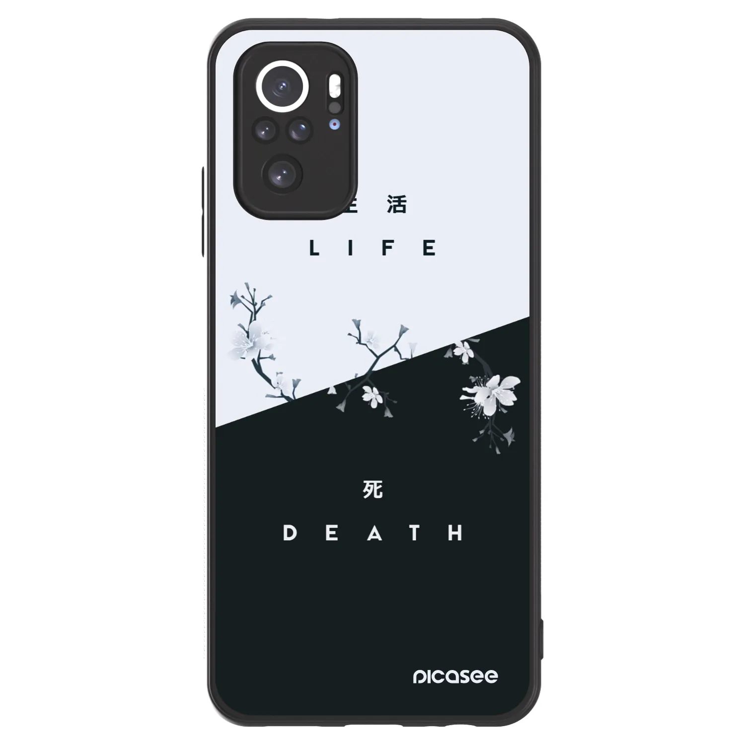 Picasee ULTIMATE CASE für Xiaomi Redmi Note 10 - Lebendig - Tot