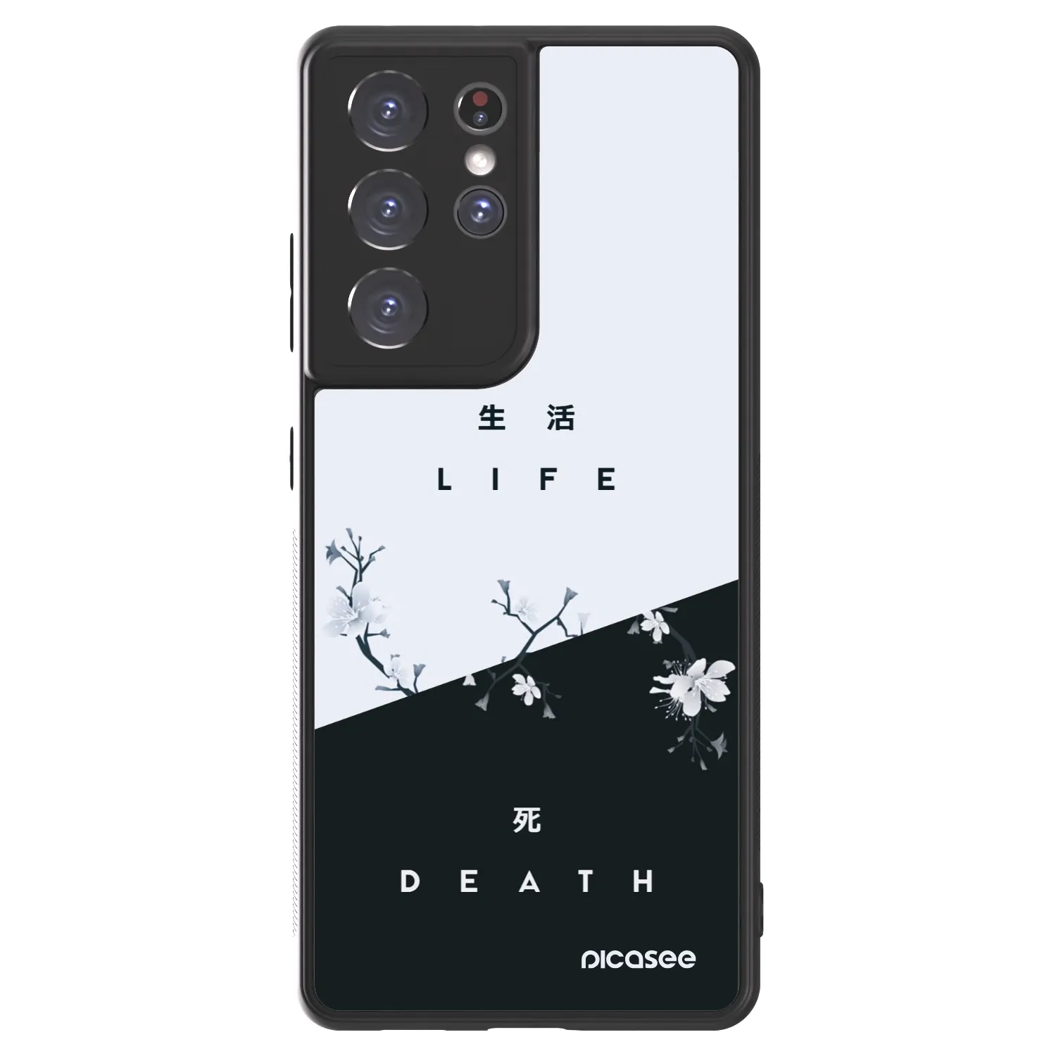 Picasee ULTIMATE CASE für Samsung Galaxy S21 Ultra 5G G998B - Lebendig - Tot