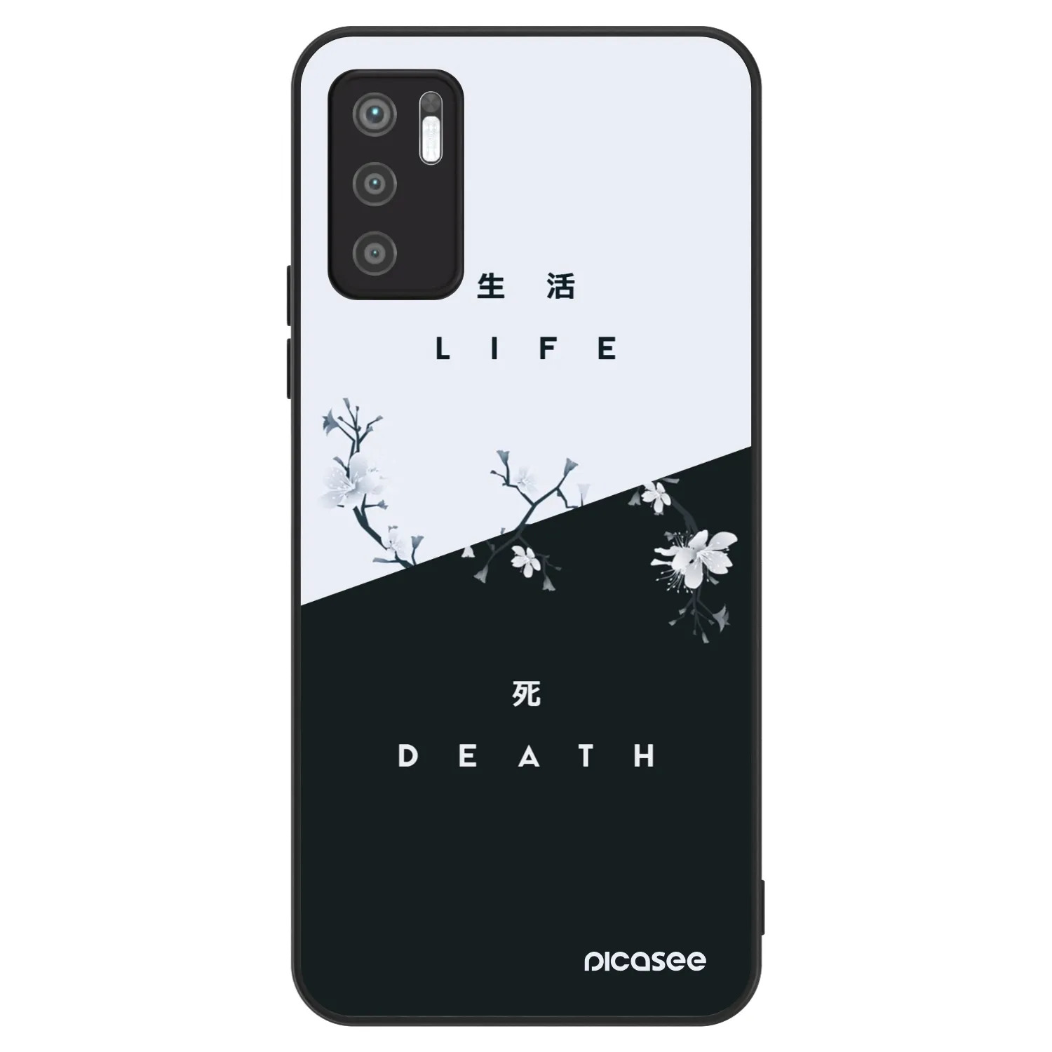 Picasee ULTIMATE CASE für Xiaomi Redmi Note 10 5G - Lebendig - Tot