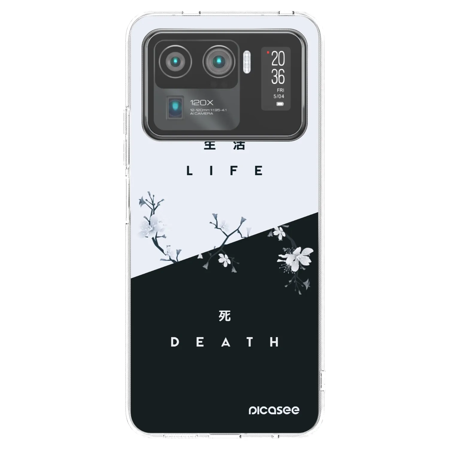 Picasee Xiaomi Mi 11 Ultra Hülle - Transparentes Silikon - Lebendig - Tot