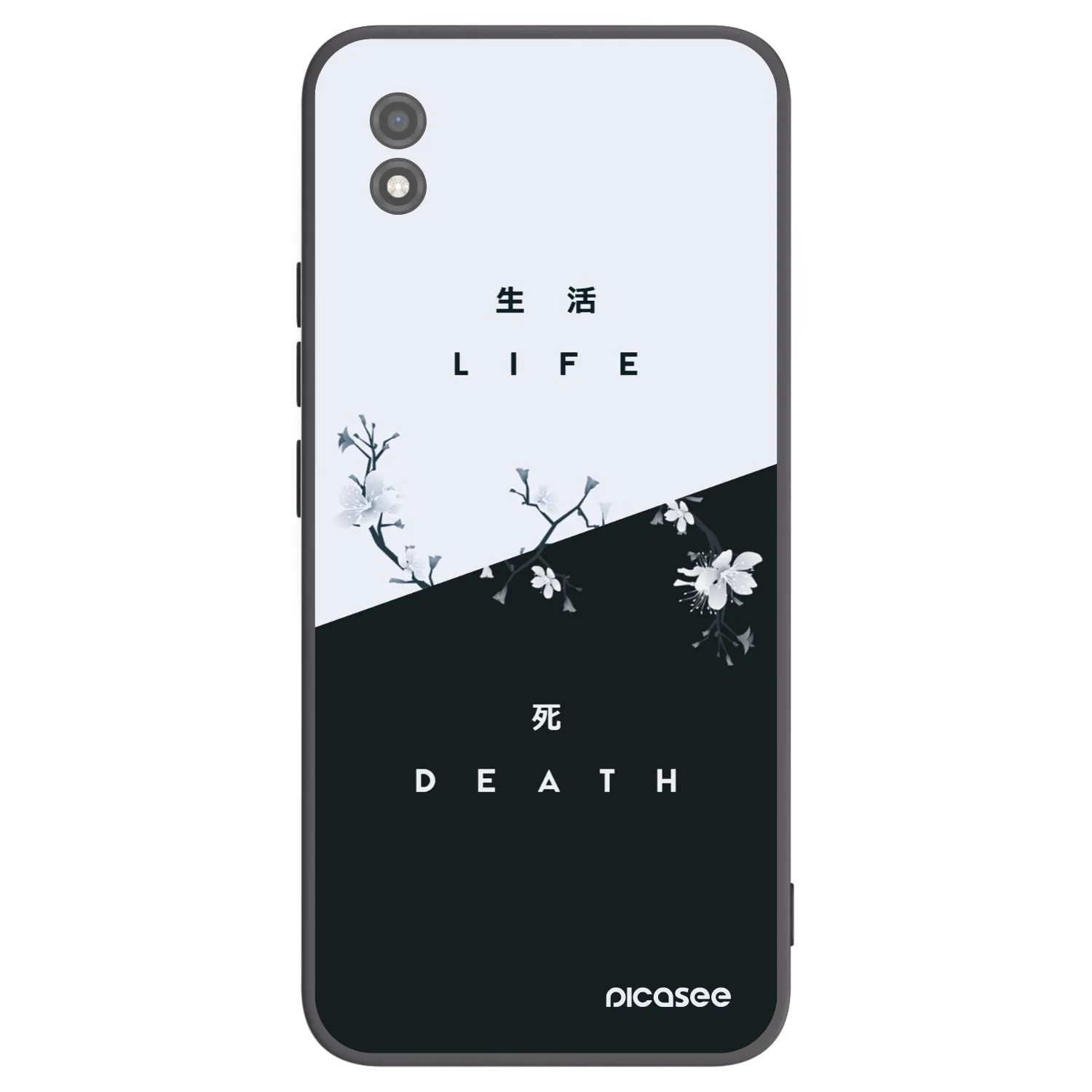 Picasee Realme C11 (2021) Hülle - Schwarzes Silikon - Lebendig - Tot
