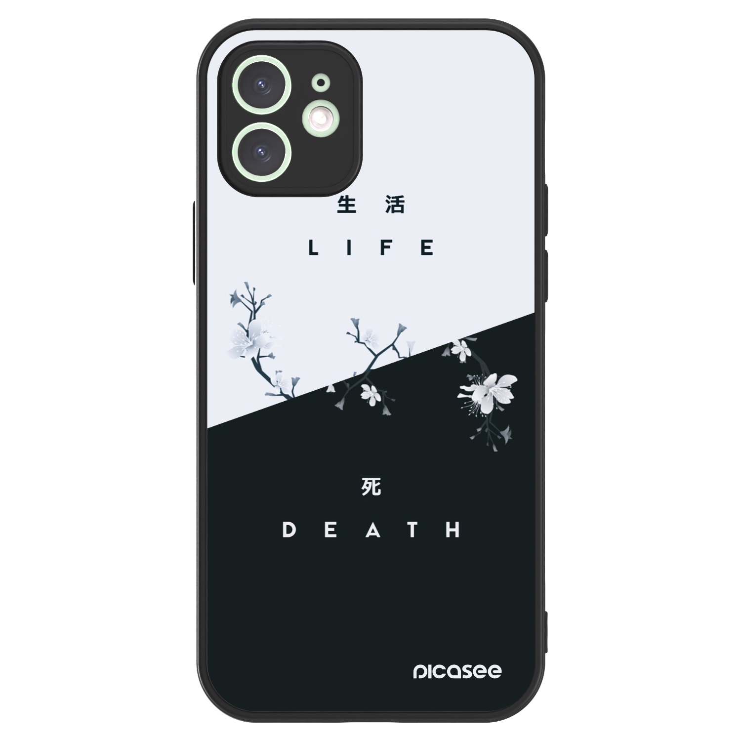 Picasee ULTIMATE CASE MagSafe für Apple iPhone 12 - Lebendig - Tot