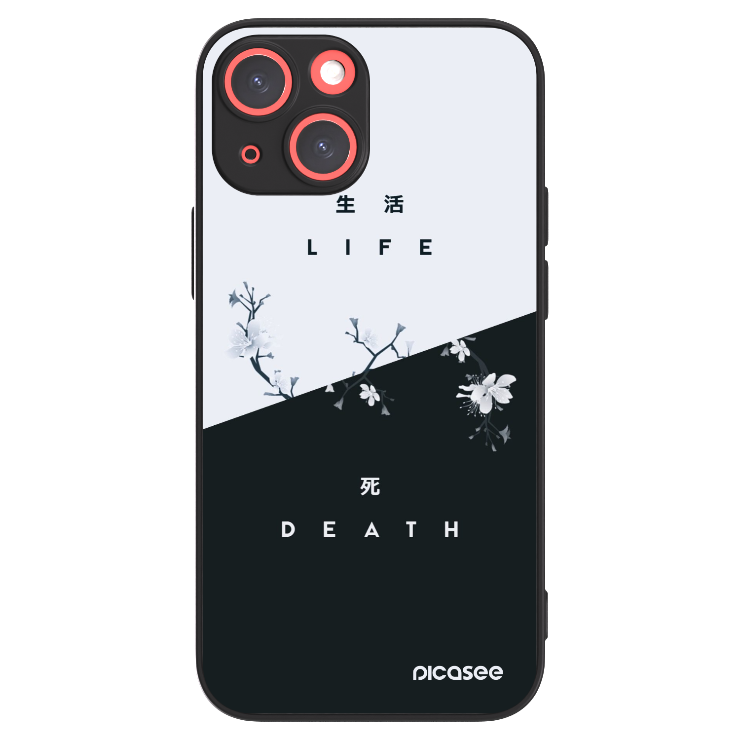 Picasee ULTIMATE CASE MagSafe für Apple iPhone 13 mini - Lebendig - Tot