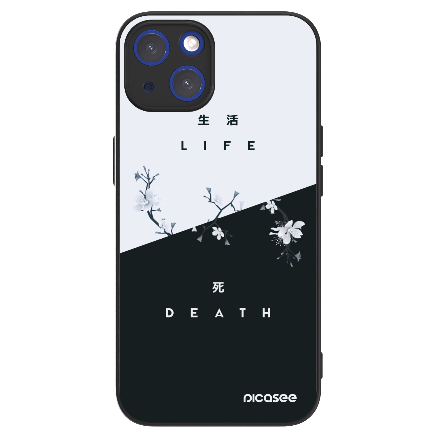 Picasee ULTIMATE CASE MagSafe für Apple iPhone 14 - Lebendig - Tot