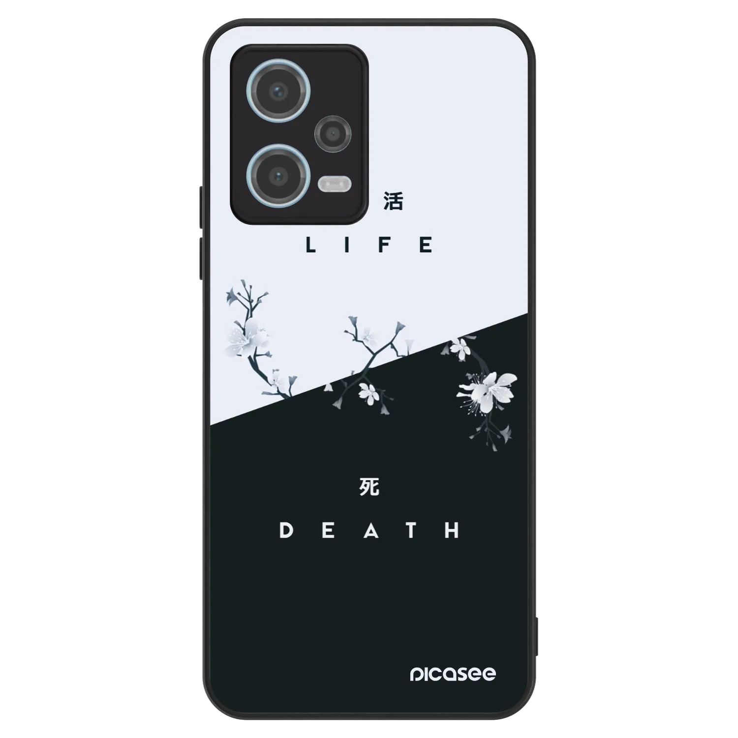 Picasee ULTIMATE CASE für Xiaomi Redmi Note 12 5G - Lebendig - Tot