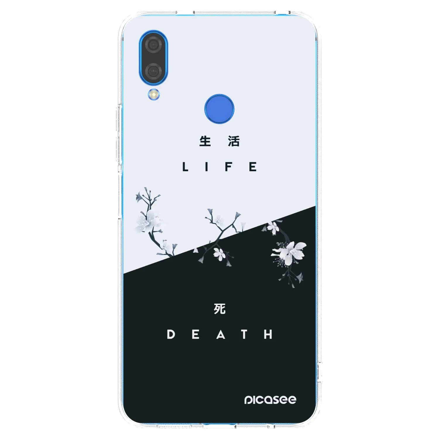Picasee Huawei Nova 3 Hülle - Transparentes Silikon - Lebendig - Tot