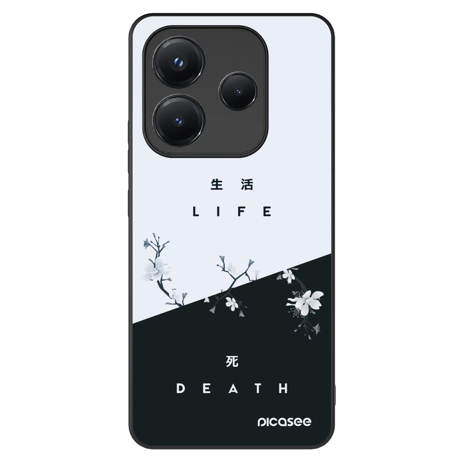 Picasee ULTIMATE CASE für Xiaomi Redmi Note 14 5G - Lebendig - Tot