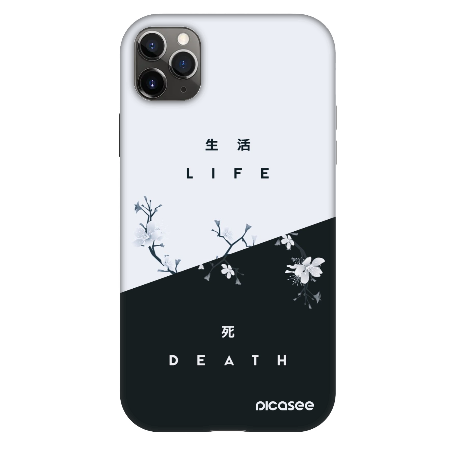 Picasee Fashion Case für Apple iPhone 11 Pro Max - Lebendig - Tot