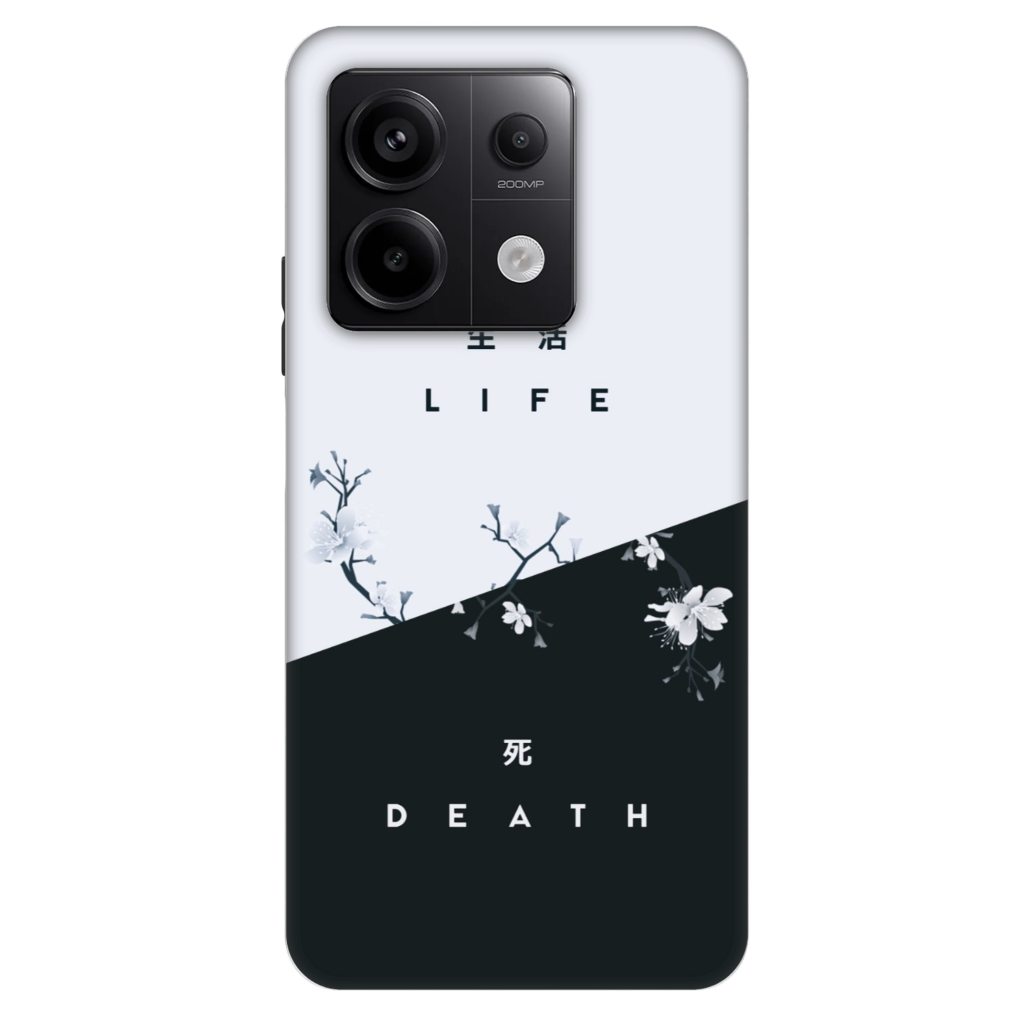Picasee Fashion Case für Xiaomi Redmi Note 13 Pro 5G - Lebendig - Tot