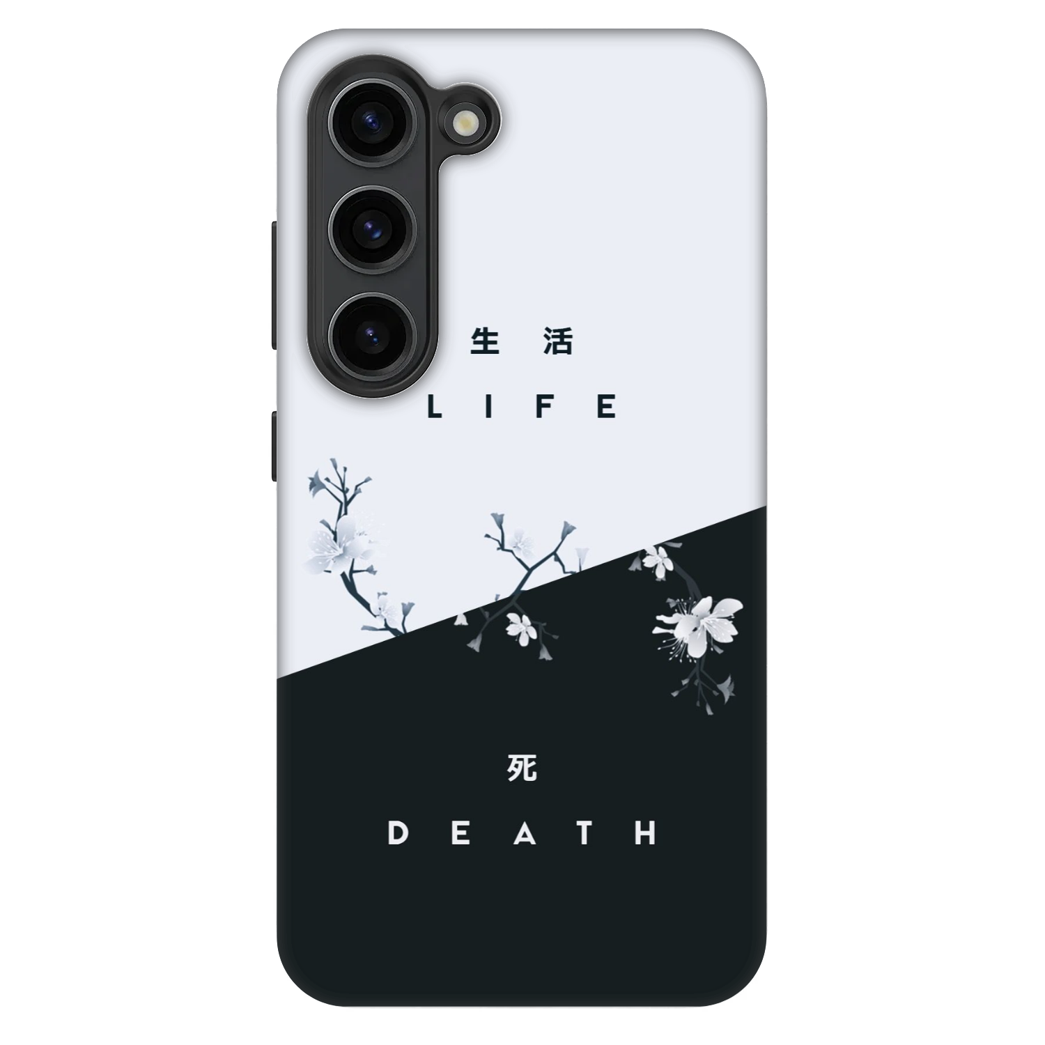 Picasee Fashion Case für Samsung Galaxy S23 5G - Lebendig - Tot