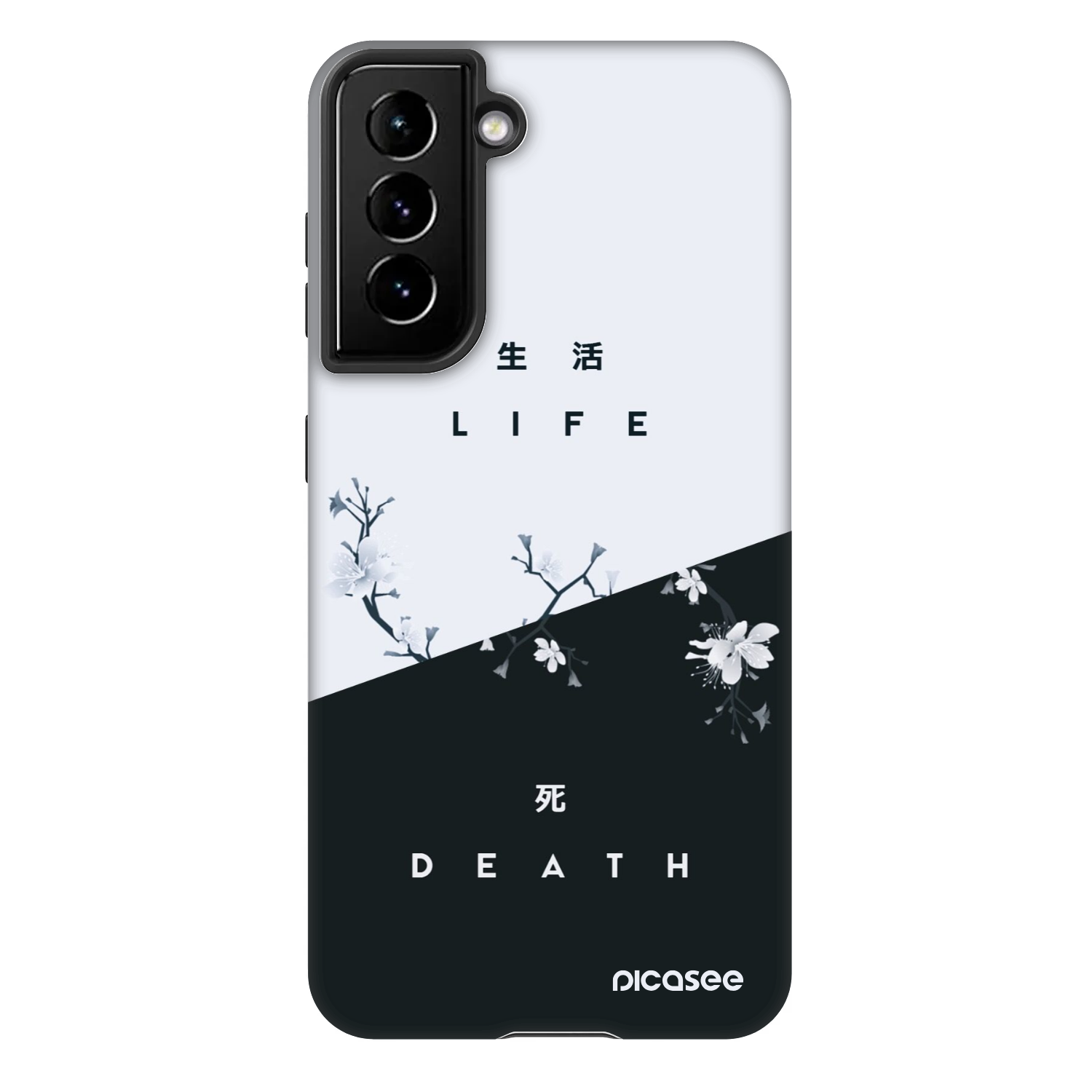 Picasee Fashion Case für Samsung Galaxy S21 5G G991B - Lebendig - Tot