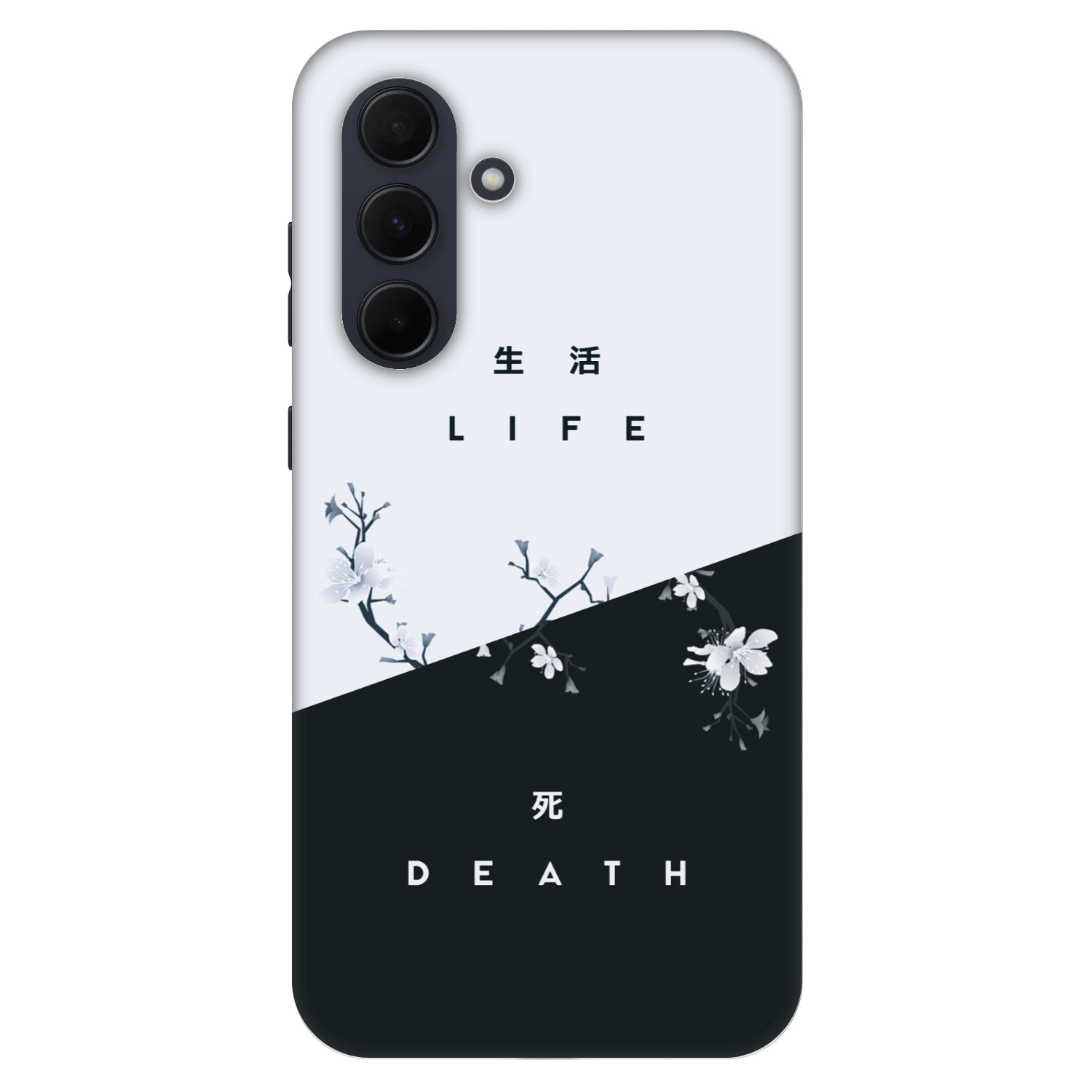 Picasee Fashion Case für Samsung Galaxy A35 5G A356B - Lebendig - Tot