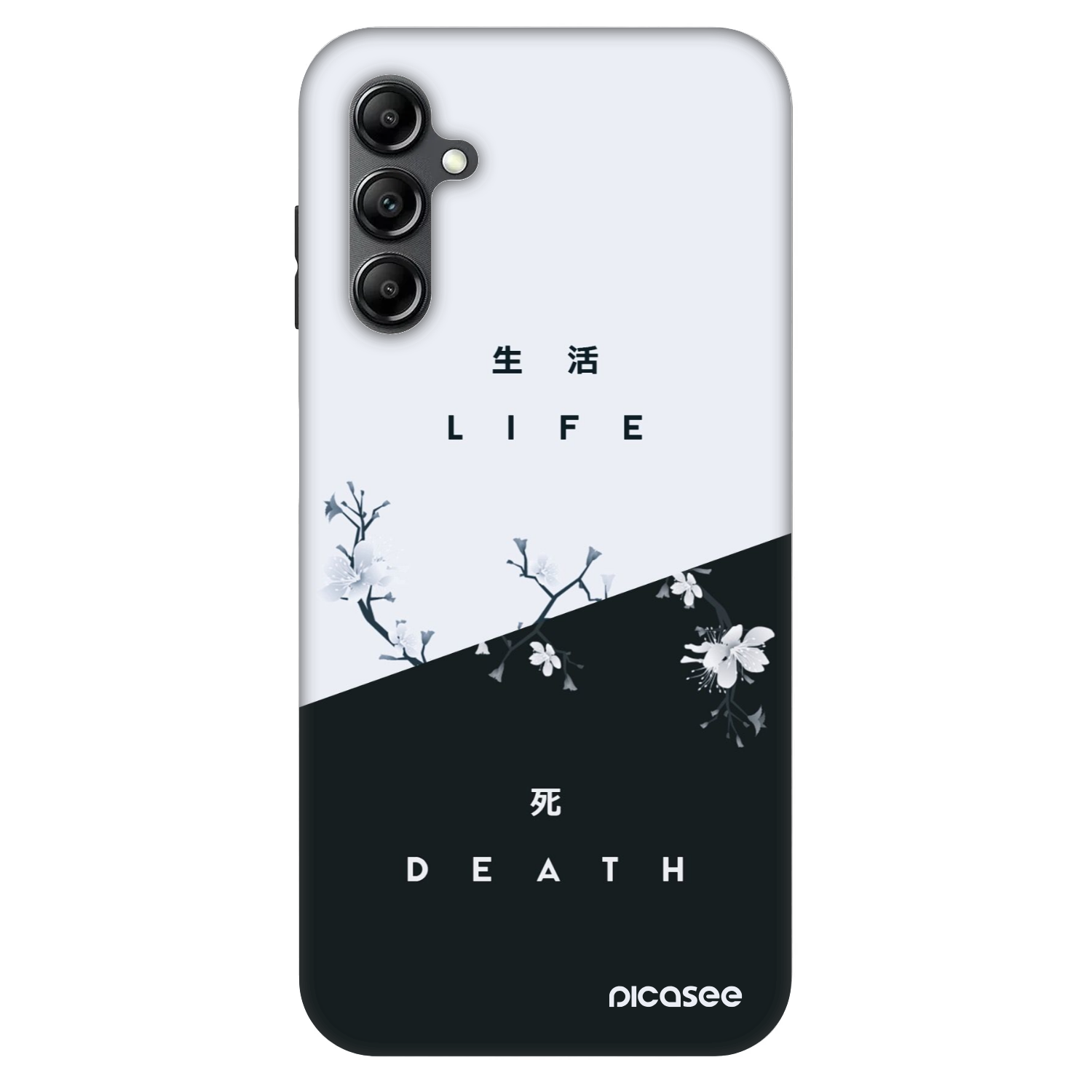 Picasee Fashion Case für Samsung Galaxy A14 5G A146P - Lebendig - Tot