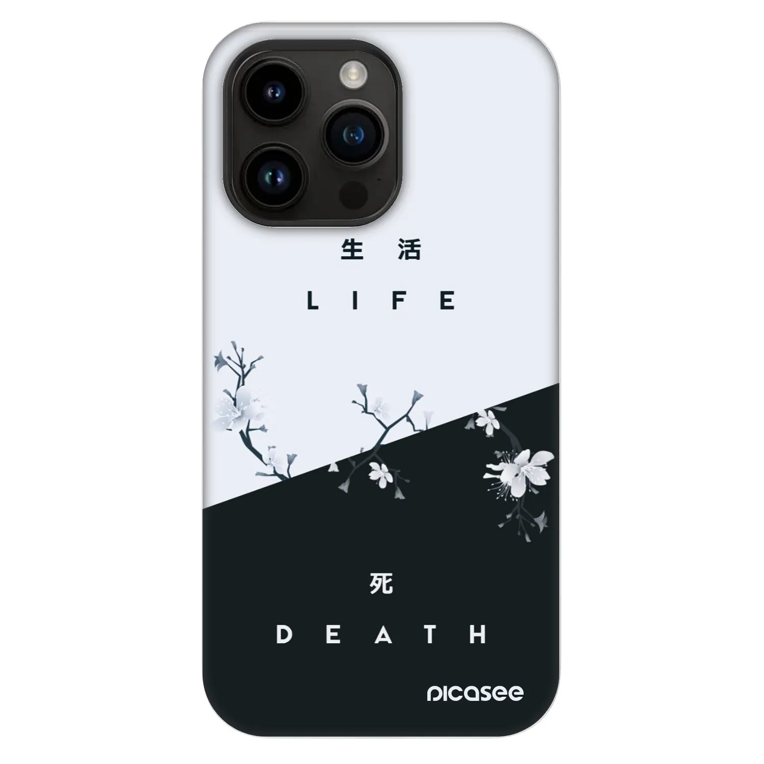 Picasee Fashion Case MagSafe für Apple iPhone 14 Pro Max - Lebendig - Tot