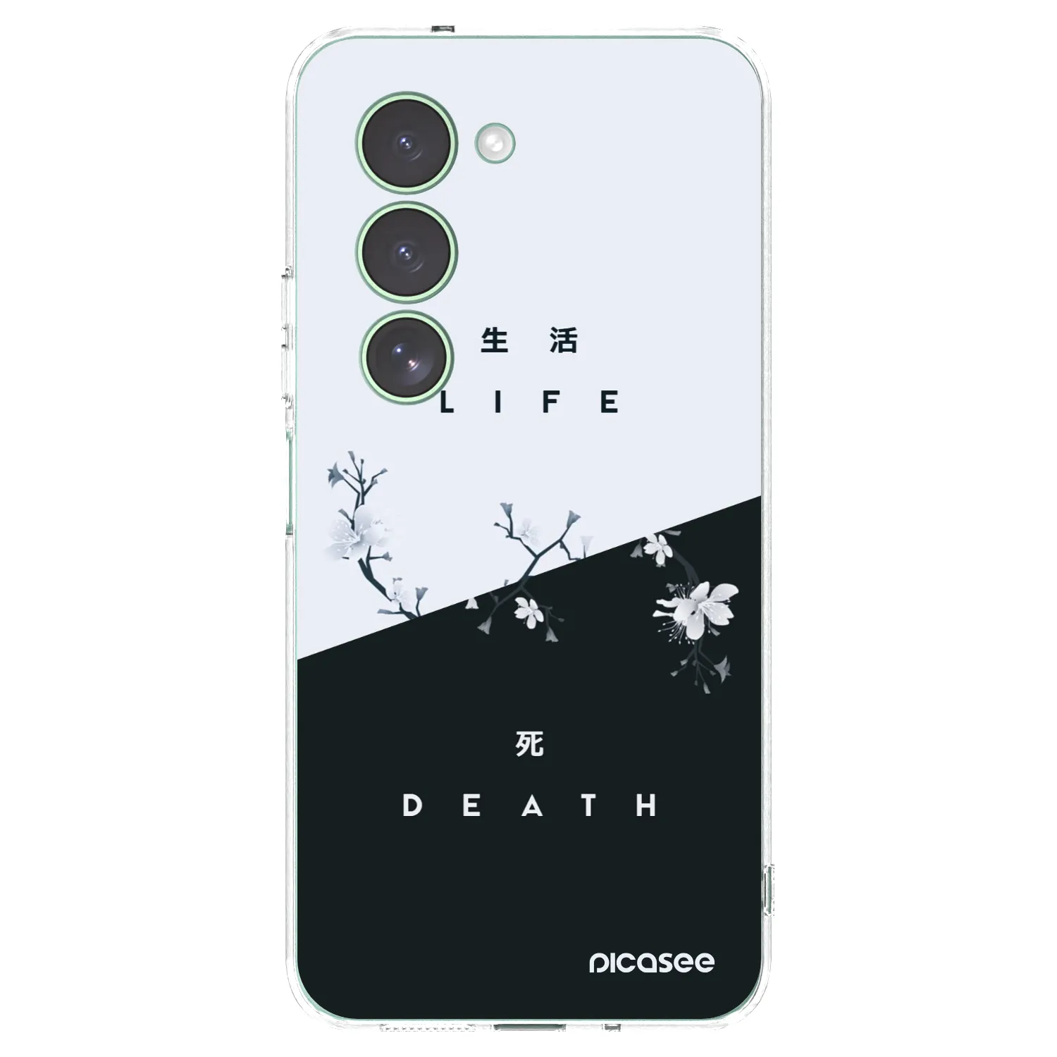 Picasee Xiaomi Redmi 15 5G Hülle - Transparentes Silikon - Lebendig - Tot
