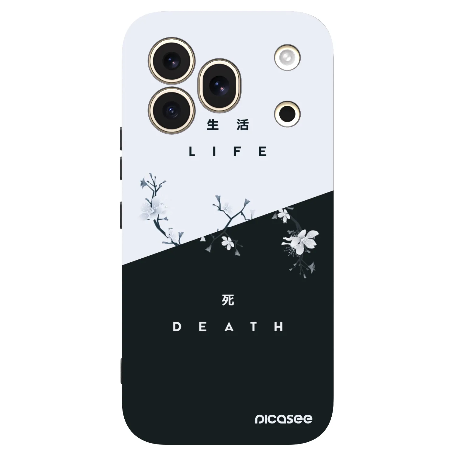 Picasee Honor 600 Pro Hülle - Schwarzes Silikon - Lebendig - Tot