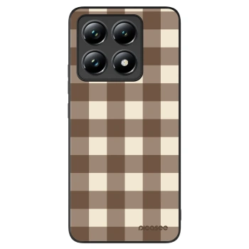 Picasee ULTIMATE CASE für Xiaomi 14T - Brown grid