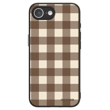 Picasee ULTIMATE CASE MagSafe für Apple iPhone 16e - Brown grid