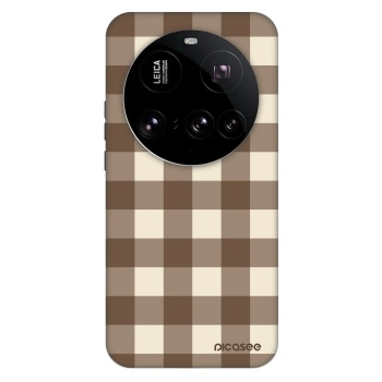 Hülle für Xiaomi 15 Ultra - Brown grid