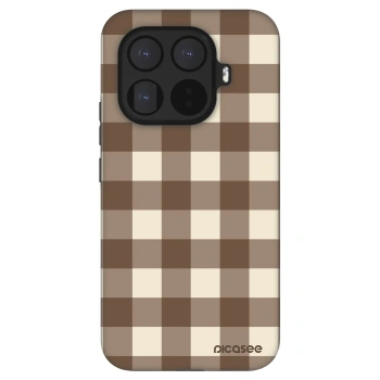 Hülle für Xiaomi 15T Pro - Brown grid