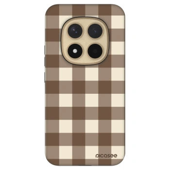 Hülle für Xiaomi Redmi Note 15 Pro+ - Brown grid