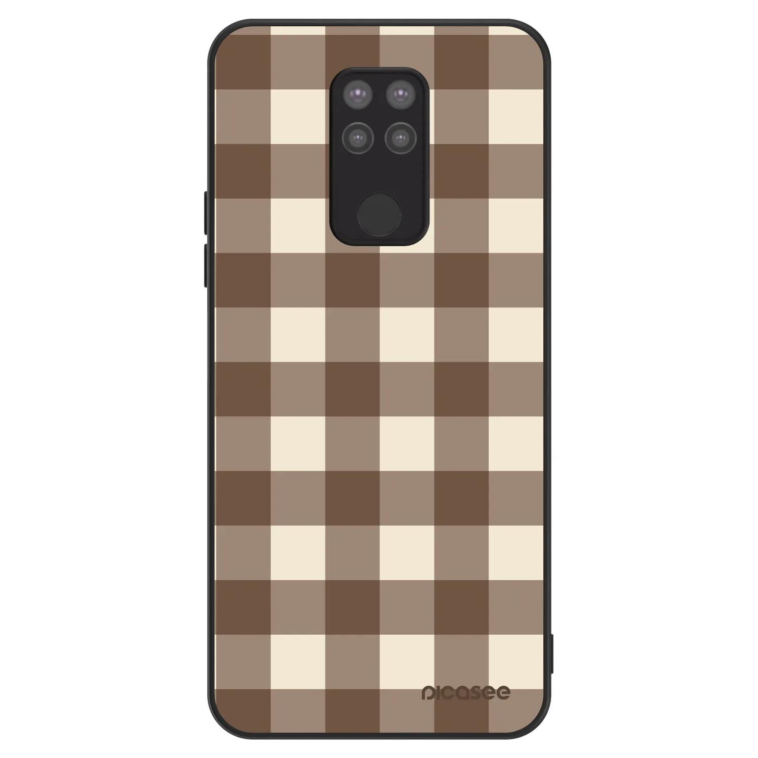 Picasee ULTIMATE CASE für Xiaomi Redmi Note 9 - Brown grid