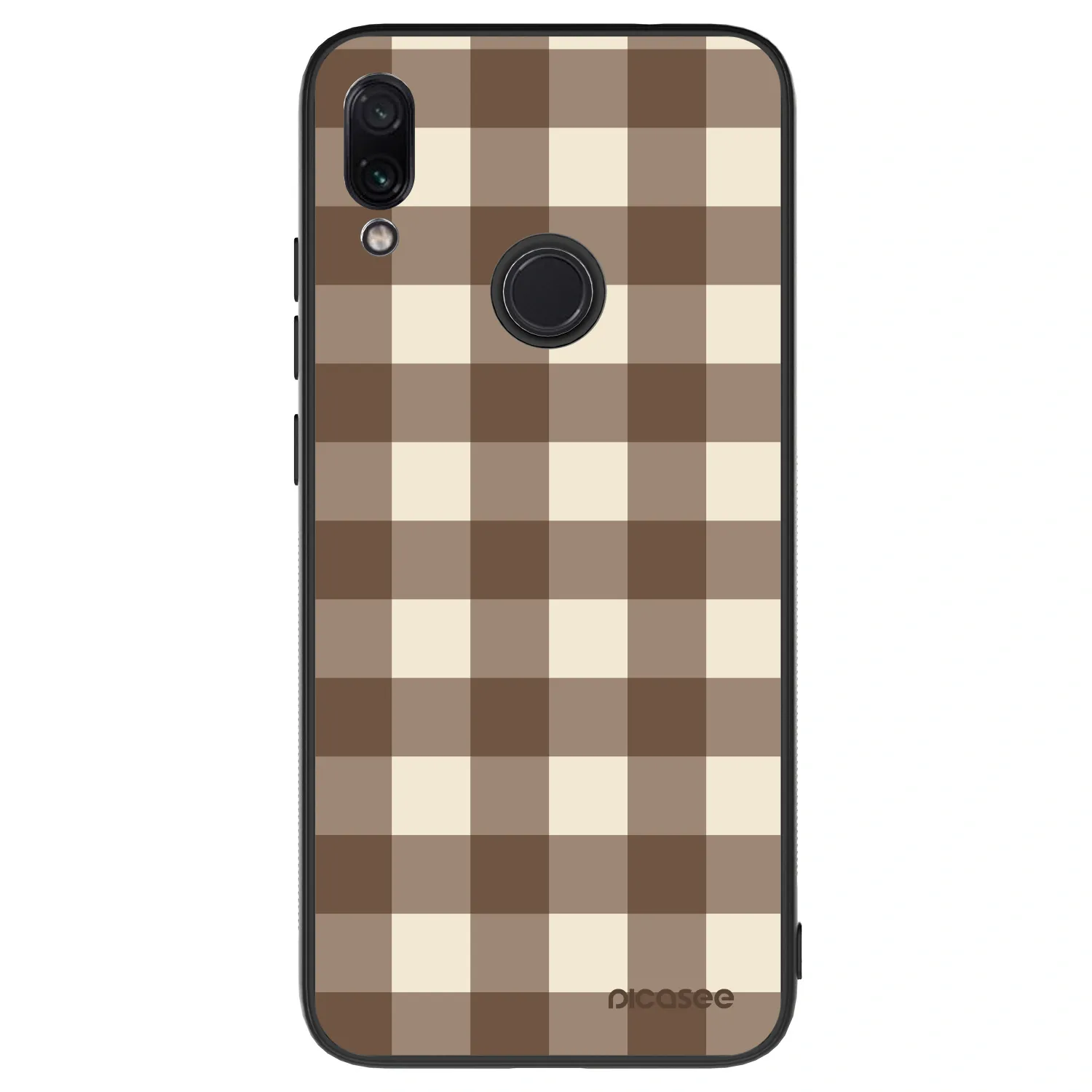 Picasee ULTIMATE CASE für Xiaomi Redmi Note 7 - Brown grid