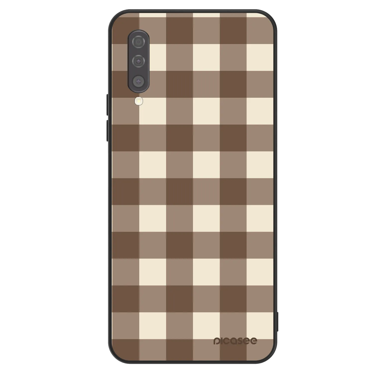 Picasee ULTIMATE CASE für Samsung Galaxy A50 A505F - Brown grid