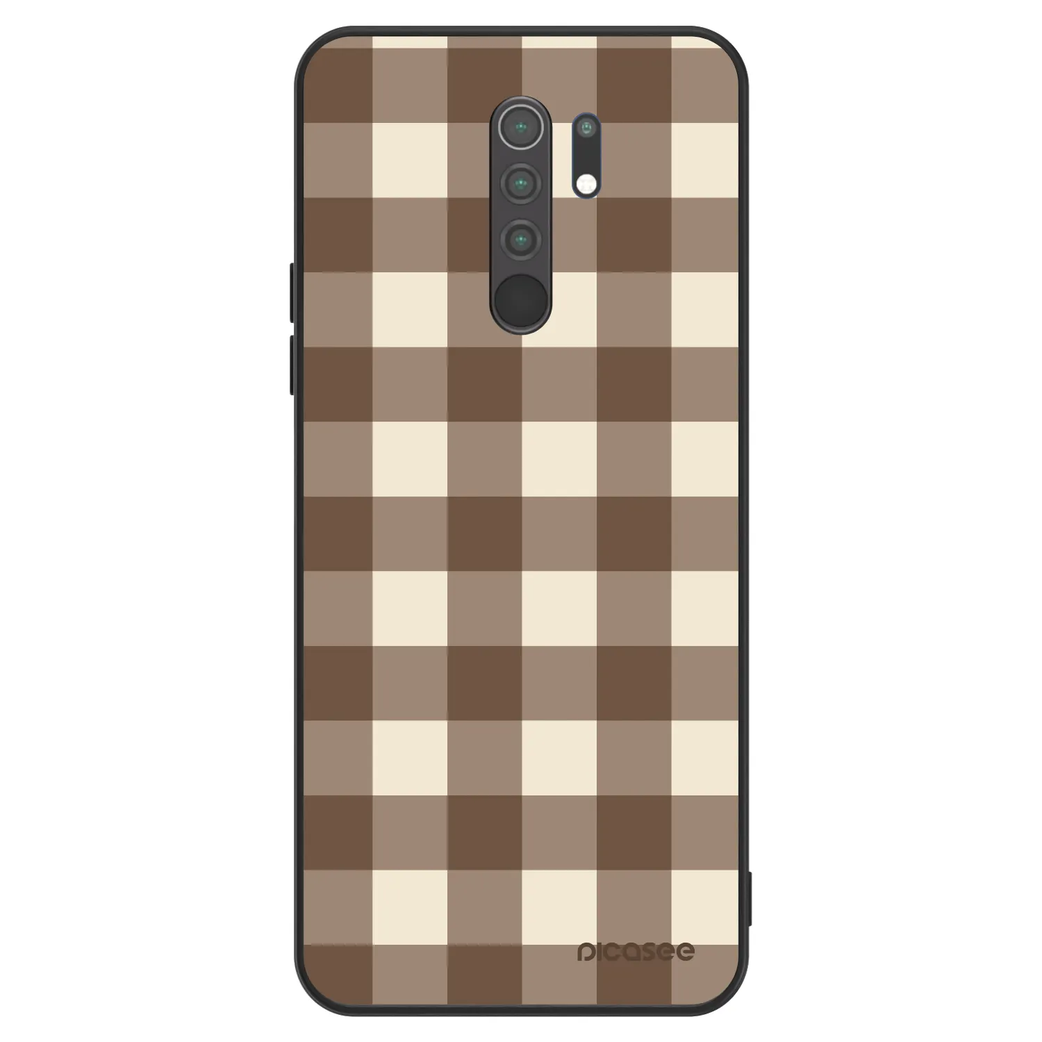 Picasee ULTIMATE CASE für Xiaomi Redmi 9 - Brown grid