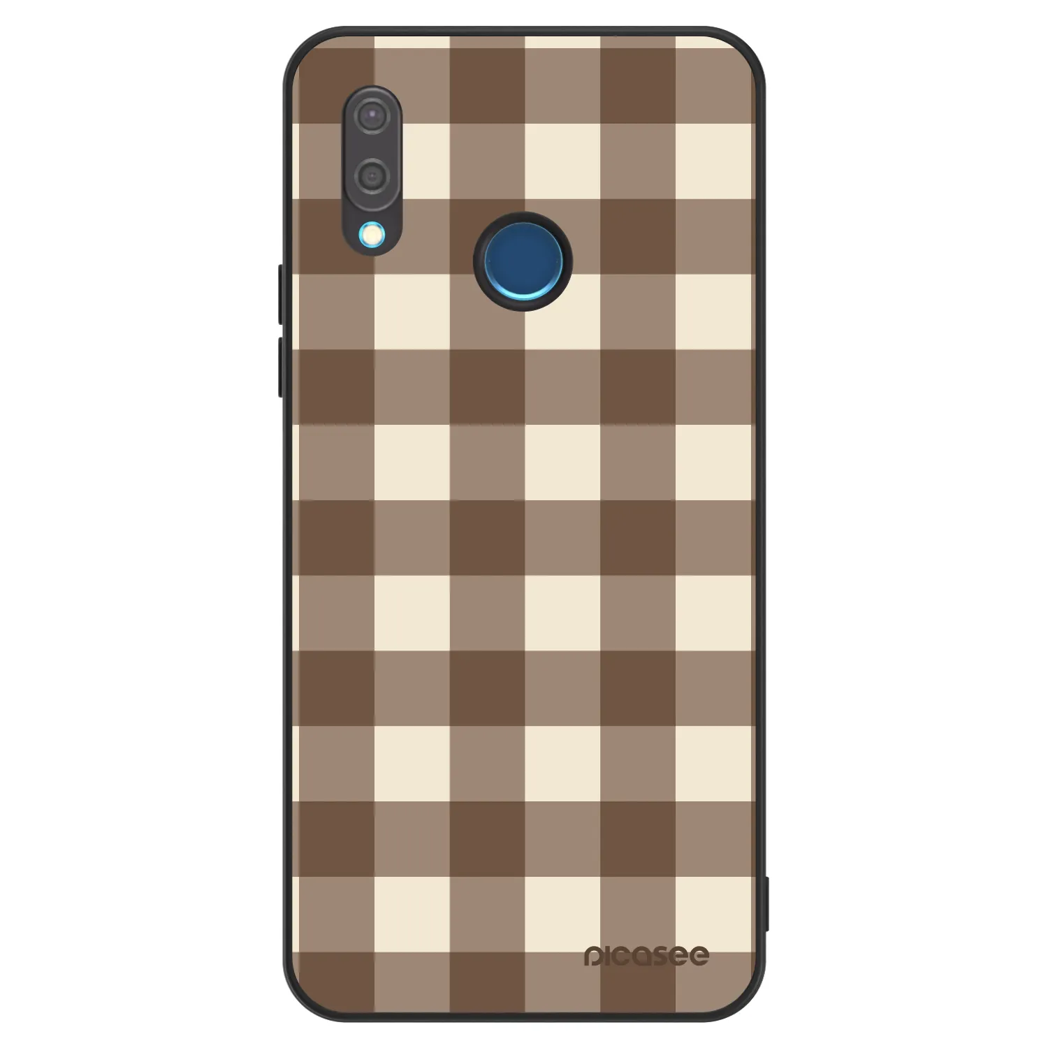 Picasee ULTIMATE CASE für Huawei P20 Lite - Brown grid